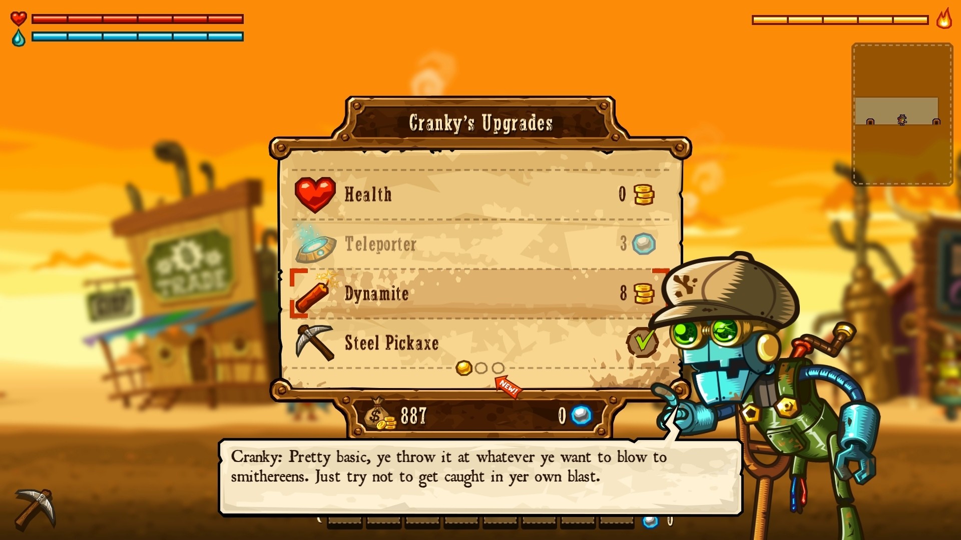 SteamWorld Dig: A Fistful of Dirt